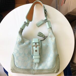 Cute blue Coach bag